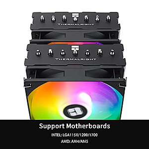 Thermalright Phantom Spirit 120 SE ARGB CPU Air Cooler Heatsink $32.30 + Free Shipping w/ Prime or $35+