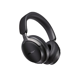 Certified Refurb: Bose QuietComfort Ultra Noise Cancelling Headphones (Black) $188 w/ 2-Yr Warranty + Free S&H