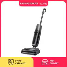 ILIFE W90 Pro Cordless Wireless Wet Dry Smart Mop Washing ,7000Pa Suction, 1Min Self Cleaning, Large Dual Water Tank, Update W90 $109 + Free Shpping