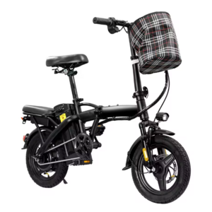 FURIDER Black T5 Foldable EBike 560W 48V 10.4Ah 20mph 14in $127 + Free Shipping