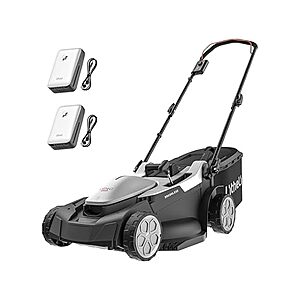 $79.99 | Litheli 18-inch 40V Brushless Lawn Mower at Woot!