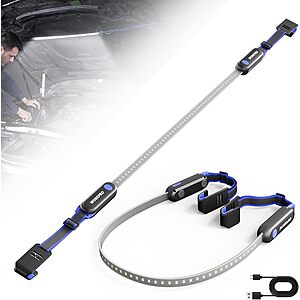 25" Underhood Work Light, Magnetic, Rechargeable $15