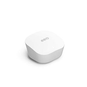 Like-New Amazon eero mesh wifi router - Supports internet plans up to 550 Mbps, Coverage up to 1,500 sq. ft., 1-pack $32.99