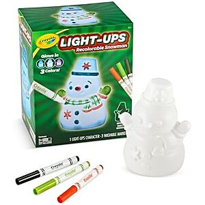 $5.91* | Crayola Light-Ups Reusable Coloring Craft Toy (Snowman) at Amazon