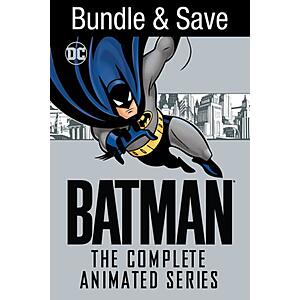 Batman: The Compete Animated Series (1992) Digital HD $29.99, Superman: The Complete Animated Series $19.99
