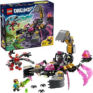 505-Pc LEGO Dreamzzz Nightmare Scorpion Digger (71513) $35 + Free Shipping