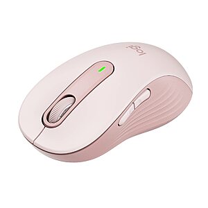 Logitech Signature M650 Wireless Mouse: Small/Medium (Rose Pink or White) $24.99 + Free Shipping w/ Prime or on $35+