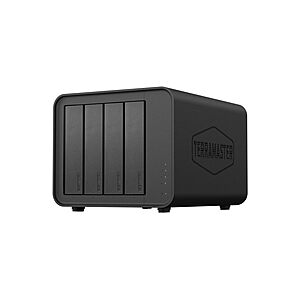 TERRAMASTER D4-320 External Hard Drive Enclosure 4-Bay (Diskless) $151.99 + Free S&H at Amazon