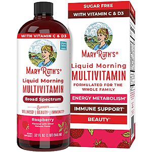 32-Oz MaryRuth's Liquid Morning Multivitamin $21.57 + Free Shipping w/ Prime or on $35+
