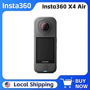 Insta360 X4 Air 8K 360° Action Camera 165g Lightweight $279.40 + Free Shipping