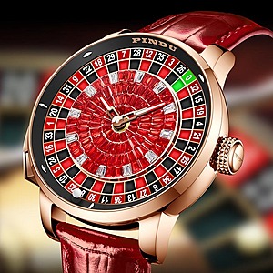 PINDO NH35A Roulette Mechanical Watch Sapphire Glass 46mm Luxury Men's Watch $138 + Free S/H