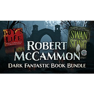 29-Item Robert McCammon Dark Fantastic eBook Bundle $12.99