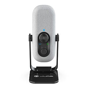 JLab Go Talk USB-C Cardioid & Omnidirectional Microphone w/ Volume Control & Mute (White) $22.99 + Free Shipping w/ Prime or on $35+