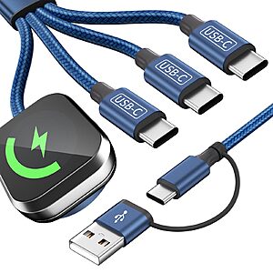 Amazon – MPATIBY 5' Multi Charging Cable w/ Apple Watch Charger $7.49 w/ Code