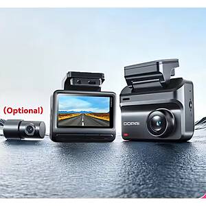 DDPAI Z50 Pro 4K Dual Dash Cam 3" IPS Screen GPS Z50 Pro Front No SD Card $67.7 + Free Shipping