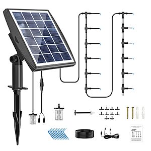 Amazon – JIYANG Solar Automatic Drip Irrigation Kit $13.99 w/ Code