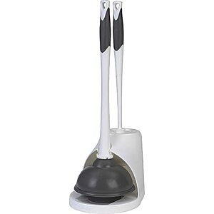 $5.97* | Clorox Toilet Bowl Brush & Plunger Combo Set w/ Storage Caddy at Amazon