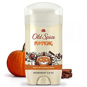 3-Oz Old Spice Aluminum Free Deodorant (Pumpkin Spice) $3.47 + Free Shipping w/ Prime or on $35+