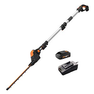WORX WG252 20V 20" Cordless 2-in-1 Pole Hedge Trimmer $99.99 + Free Shipping