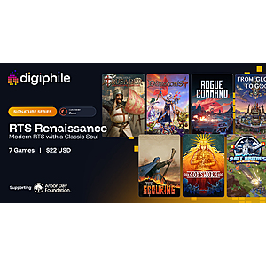 $22 | 7-Item RTS Renaissance Bundle: Dungeons 4, Godsworn, The Scouring & More (PC Digital Games)