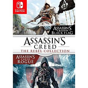 2-Game Assassins Creed: The Rebel Collection (Nintendo Switch) $12.59