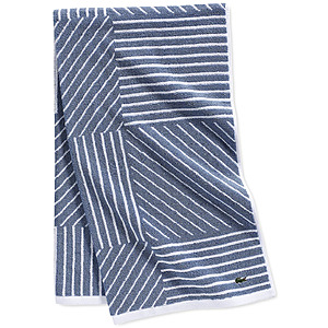 30" x 54" Lacoste Home Guethary Bath Towel (Various) Or Heritage Supima Cotton Bath Towel (Various) $14.40 + Free Pickup at Macys or Free Shipping on $39+