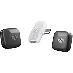 DJI Mic Mini Wireless Microphone System (2 TX + 1 Mobile RX) $45 + Free Shipping