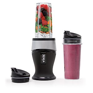 Ninja Fit Compact Personal Blender, 700W, (2) 16oz Cups, QB3001SS $54.99