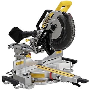 $499* | DEWALT 20V MAX XR 12 inch Double Bevel Sliding Miter Saw, Cordless, Tool Only (DCS785B) at Amazon