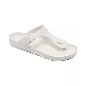 Birkenstock Women's Gizeh Essentials EVA Sandals (Eggshell, 7-9.5) $25.00 + Free Store Pickup at Macy's or Free Shipping on $39+