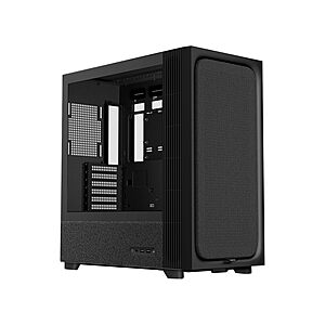 TRYX FLOVA ATX Mid-Tower PC Case w/ Cross-Flow Fan & Fabric Front Panel (Black) $77.99 + Free Shipping