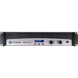 Crown CDi 2000 Two-Channel, 800-Watt @ 4Ω, 70V/140V Power Amplifier $1117.98