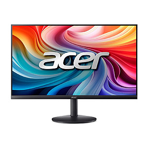 Open Box Acer SA243Y P1bi 23.8-inch 1080p IPS Monitor, 144 Hz Refresh Rate, $62.56