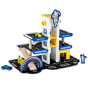 Theo Klein Michelin Car Service Station Kids Toy w/ 1 Car $35.99 + Free Shipping