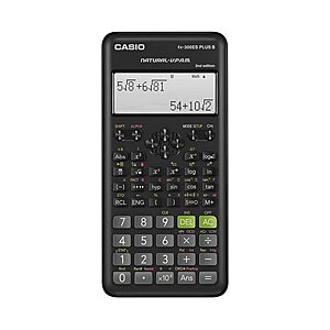 Casio FX-300ESPLUS2 Scientific Calculator (Black) $9.79 + Free Shipping w/ Prime or on $35+