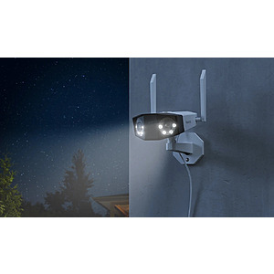 Reolink Duo 2 WiFi - 4K Panorama 8MP Plug-in Camera with 180° viewing angle - $105