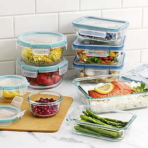 Snapware Pyrex 18-piece Glass Food Storage Set $30.99 Free Shipping Costco.com