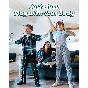 AR Motion Game Console for Kids - Plug & Play Active TV Video Games $65.5