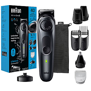 Braun All-in-One Series 5 Rechargeable 9-in-1 Trimmer $32.39