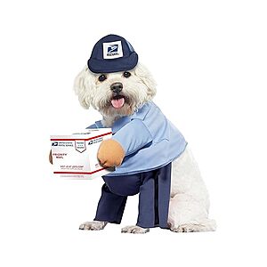 California Costumes Dog Mail Carrier Costume USPS (Medium) $8.42 + Free Shipping w/ Prime