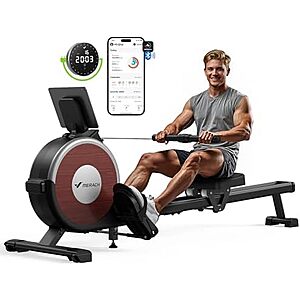 [AC] $159.99* | MERACH Magnetic Resistance Rowing Machine w/ 16 Levels at Amazon