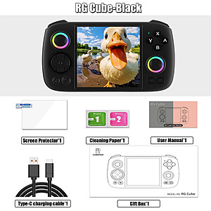 128GB Anbernic RG Cube Retro Gaming Handheld $109 + Free U.S. Shipping @ AliExpress $108.63