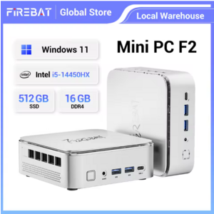 FIREBAT F2 Mini PC Intel i5 14450HX DDR4 16GB 512GB SSD Win11 $355 + Free Shipping