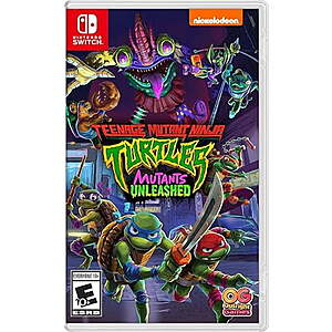 Teenage Mutant Ninja Turtles: Mutants Unleashed (Nintendo Switch) $16 + Free Shipping w/ Walmart+ or on $35+