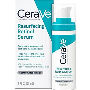 [SnS] $9.49* | 1-Oz CeraVe Resurfacing Retinol Serum at Amazon