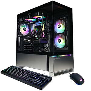 CyberPowerPC Gamer Supreme Gaming PCs: Intel Ultra 7 265KF, RX 9060 XT (16GB), 32GB DDR5, 2TB SSD, & More $1749