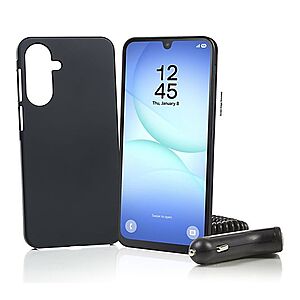 New QVC Members: Tracfone Samsung Galaxy A17 5G Smartphone + Case, Chargers & 1-Year 1,500-Minute Talk/Text Plan $114.98