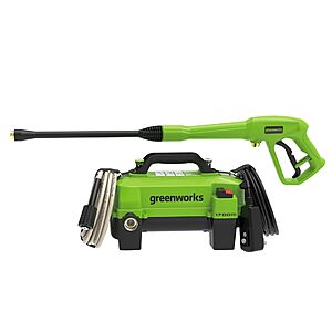 Greenworks 1700 PSI (1.2 GPM) Electric Pressure Washer $99.98