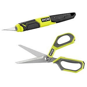 Ryobi #11 Quick Change Hobby Knife with Offset Scissors $14.97