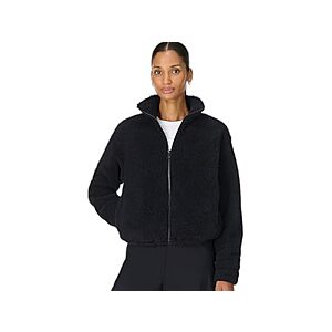 Sweaty Betty Women's Canyon Zip Up Mock Neck Sherpa Fleece Jacket (Black, Large) $20.24 + Free Shipping w/ Prime